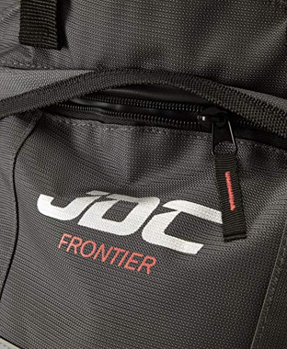 JDC Zaino Impermeabile da Moto con Porta/Reggicasco. 24L, espandibile a 36L – Frontier