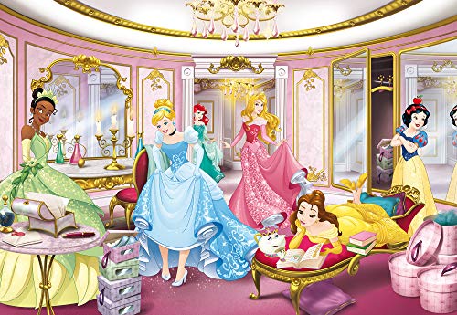 Komar Disney Princess Mirror | Dimensioni: 368 x 254 cm (larghezza x altezza), ragazza, principessa, cameretta dei bambini, camera delle ragazze, 8-4108