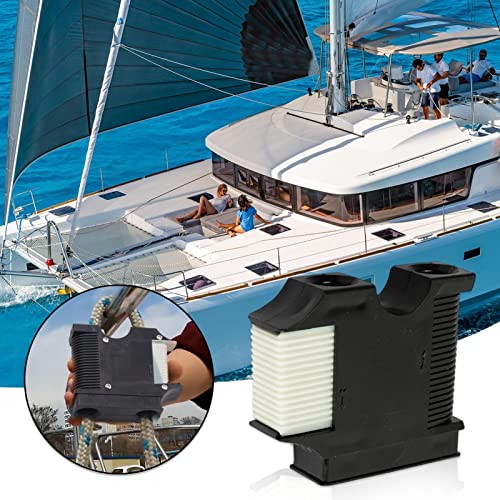 Fukamou Gancio parabordo per Nave | Marine Fenderboard Anti‑Collision Ball Holder,Paraurti per Barche, regolatore per Gancio per Cavi, parabordi per Barche