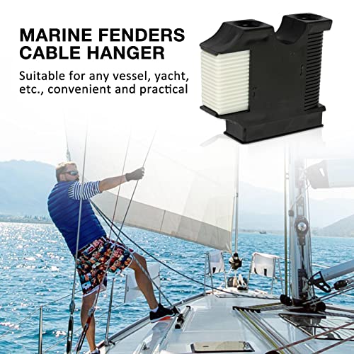 Fukamou Gancio parabordo per Nave | Marine Fenderboard Anti‑Collision Ball Holder,Paraurti per Barche, regolatore per Gancio per Cavi, parabordi per Barche