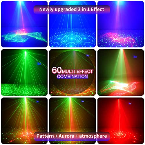 Luci a LED RGB attivate dal suono per DJ e discoteca, mini stroboscopico con telecomando per bambini, compleanni, feste di karaoke, matrimoni, bar[Classe energetica A+++]