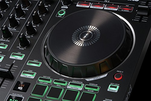 Roland DJ-202 DJ Controller, controller a due canali e quattro deck per Serato DJ Lite - L'eredità delle Drum Machine Roland in un DJ Controller