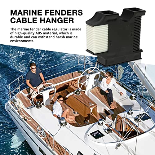 Fukamou Gancio parabordo per Nave | Marine Fenderboard Anti‑Collision Ball Holder,Paraurti per Barche, regolatore per Gancio per Cavi, parabordi per Barche