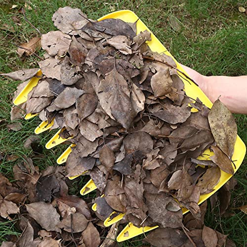 PETUFUN Palette e Artigli per Foglie - Acchiappafoglie per Le Mani,Rastrello da Giardino Attrezzi da Giardino Rastrello per Raccolta Foglie Grandi rastrelli manuali per la rimozione Rapida di Foglie