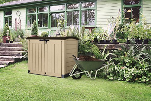 Keter Porta Attrezzi Store It Out Arc Beige In Resina Cm 146X82X120 H